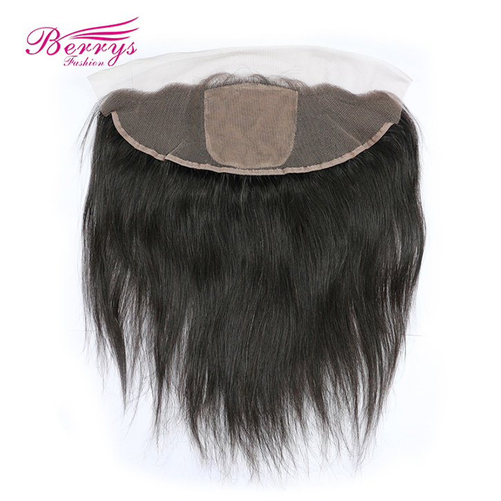 Berrys Fashion New Arrival 1pc 13x4 Straight Lace Frontal with Middle Silk Base 10-20inch Top Quality Lace Frontal
