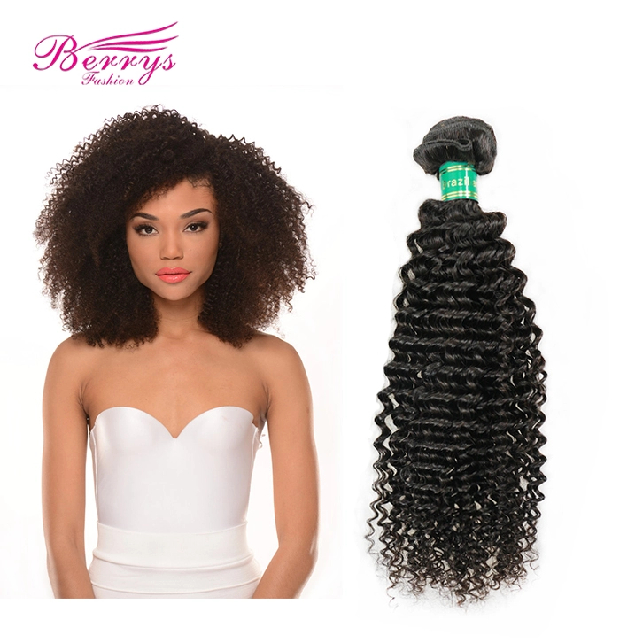 1pc Kinky Curly Unprocessed Virgin Brazilian Hair 10-28inch Natural Color Human Hair