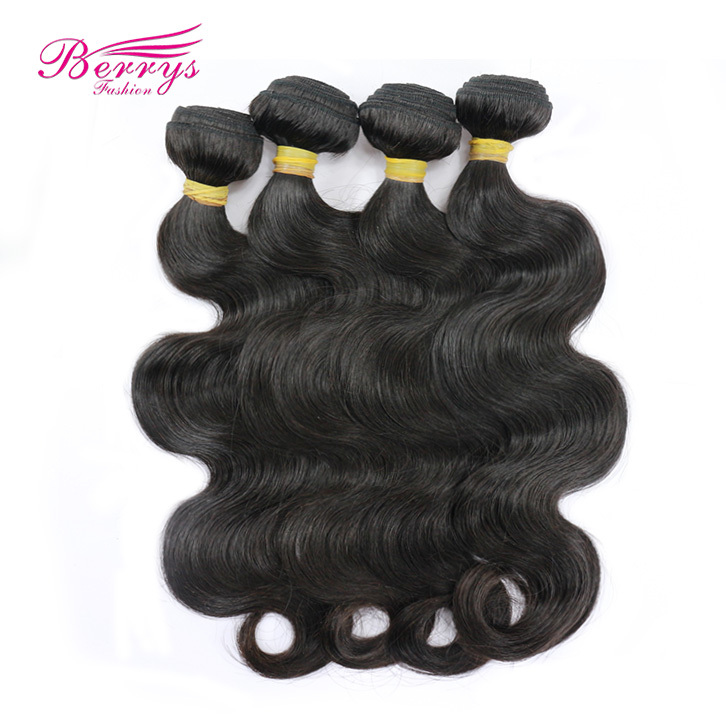 4pcs/lot Brazilian Body Wave Remy Human Hair Beautiful Queen Hair Products