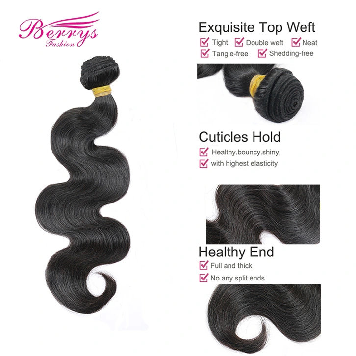 4pcs/lot Brazilian Body Wave Remy Human Hair Beautiful Queen Hair Products