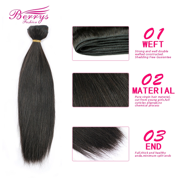 4pcs/lot Brazilian Straight Remy Human Hair Beautiful Queen Hair Products