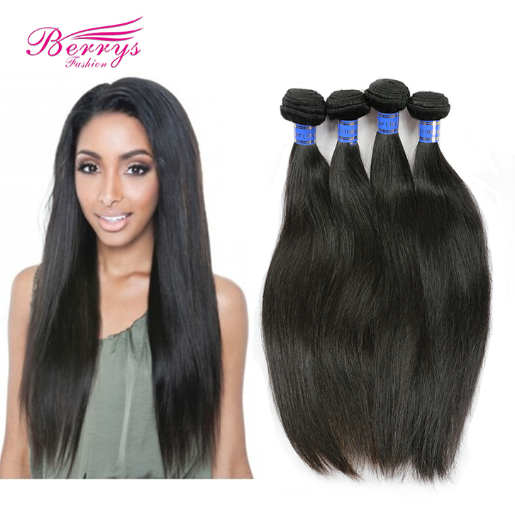 Soft Indian Straight Virgin Hair 4pcs/lot 100% Virgin Unprocessed Human Hair