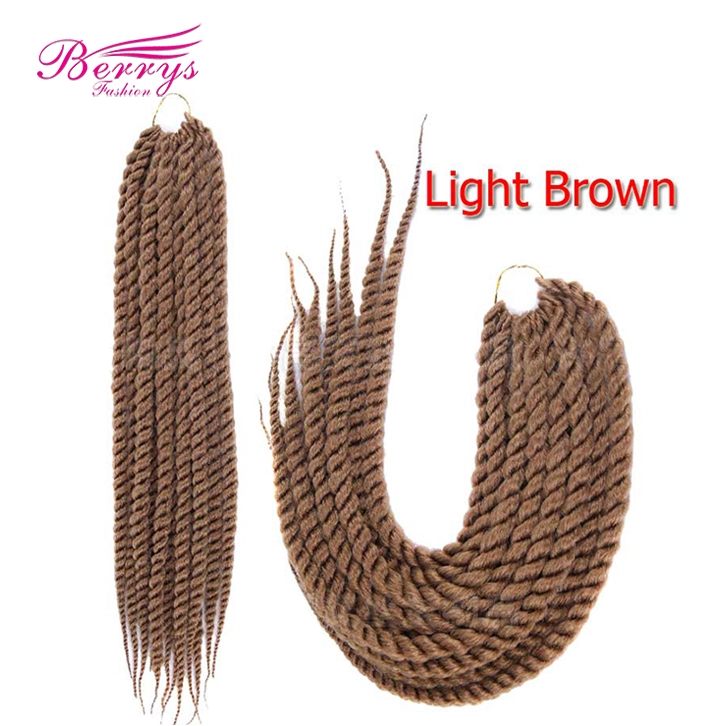 New Arrival Foreign African Dirty Braids 100g/Bundle 24inch Blue/Dark Brown/Light Brown/Purple Hair Free Shipping