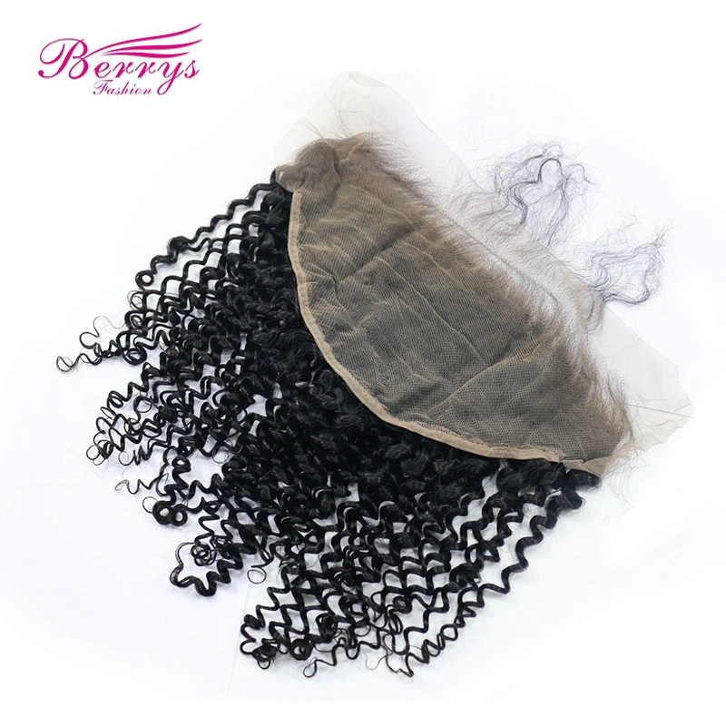 New Arrival Peruvian Kinky Curly Human Hair + Lace Frontal 13*6 Virgin Hair 3pcs with 1pc Top Lace Frontal Unprocessed Best Quality Hair Weaves