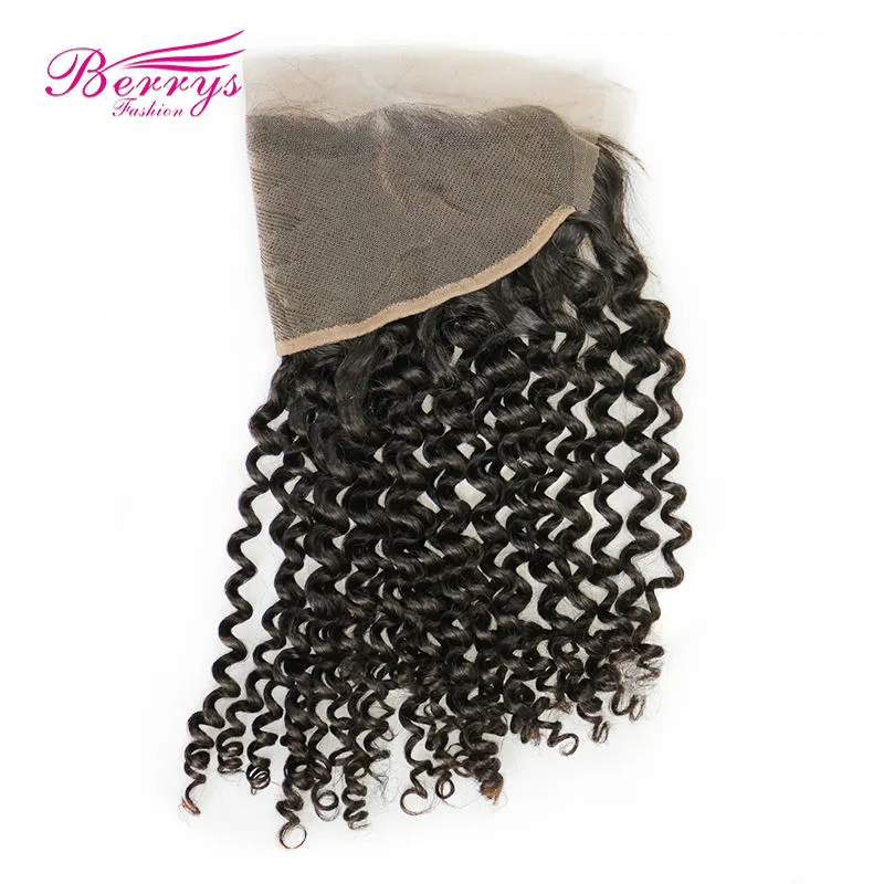 Lace Frontal 13*4 lace Frontal deep wave Brazilian virgin hair weft Berrys Hair New arrival humanhair