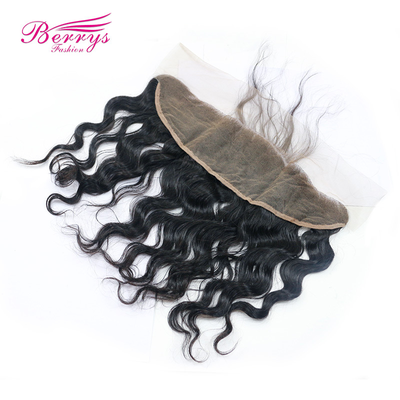 Pre Plucked 13*4 Lace Frontal with 3 pcs Peruvian Virgin Hair Loose Wave 100% Human Hair