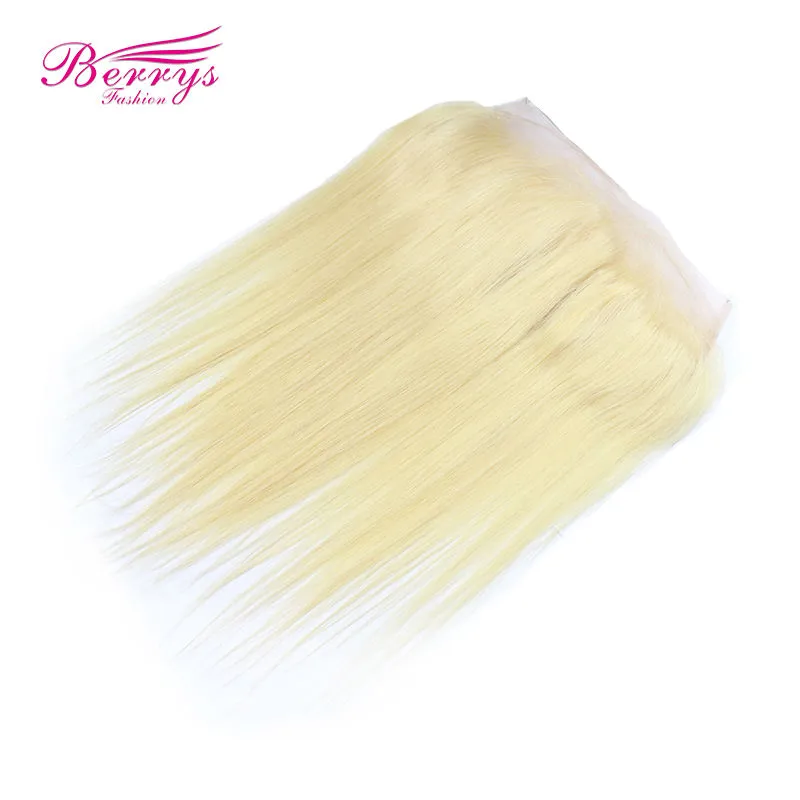613 blonde Lace Frontal 13*4 lace frontal straight virgin hair 613# Berrys New arrival human hair
