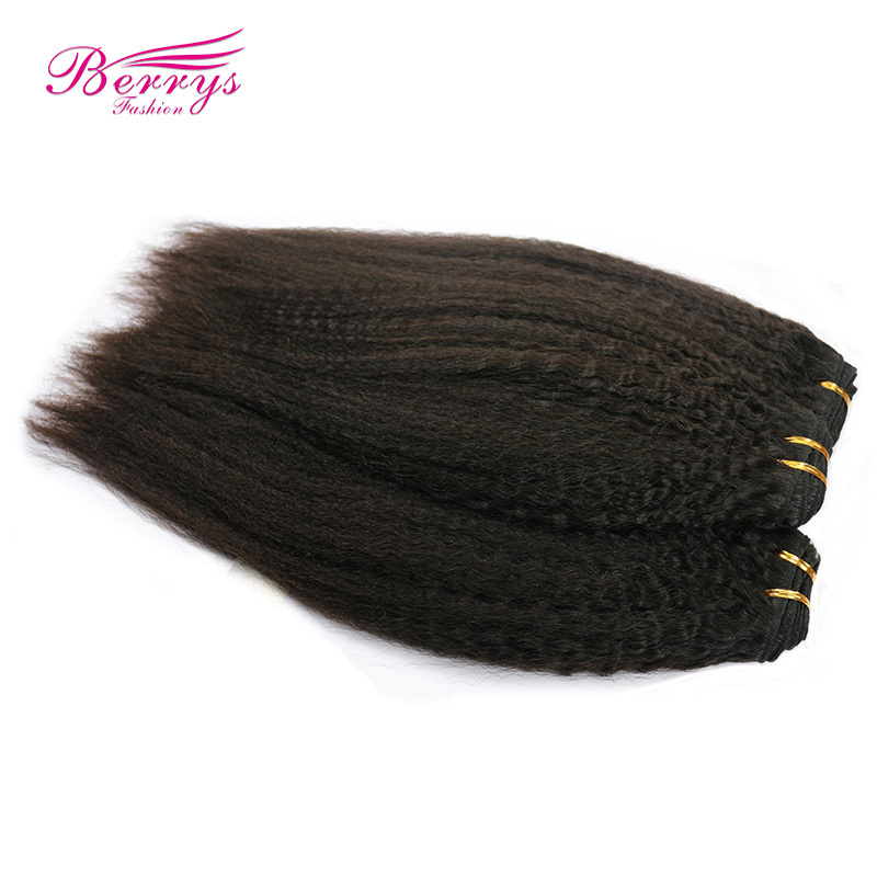 Brazilian Kinky Straight 3pcs/lot Full Cuticle Hair Extension 100% Virgin Human Hair with High Quality