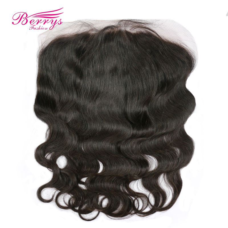 13*6 body wave lace frontal human hair lace frontal bleached knots, 3 way part top lace Berrys Fashion Hair