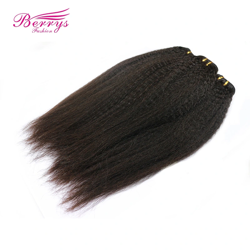 Brazilian Kinky Straight 3pcs/lot Full Cuticle Hair Extension 100% Virgin Human Hair with High Quality