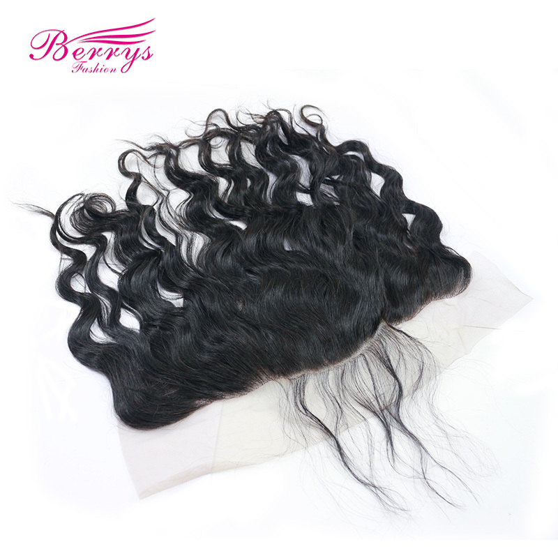 Pre Plucked 13*4 Lace Frontal with 3 pcs Peruvian Virgin Hair Loose Wave 100% Human Hair