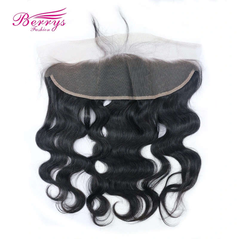 Pre-plucked Lace Frontal 13*4 with Brazilian Virgin Hair Body Wave 3pcs Bundle Unprocessed Berrys Fashion Virgin Hair