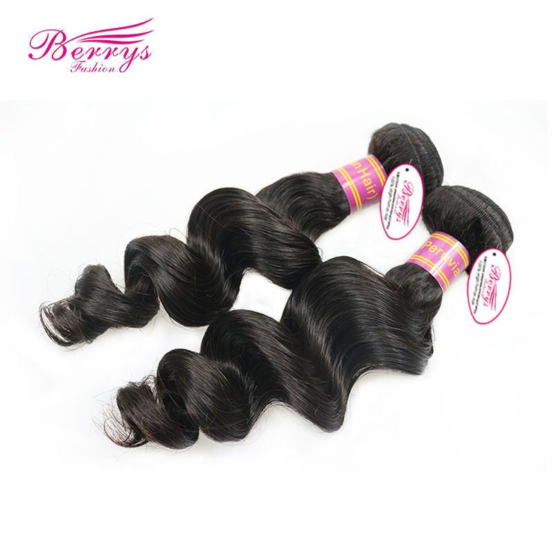 Peruvian Raw Hair Loose Wave 1pcs/100g/lot 100% Unprocessed Human Hair Berrys Fashion Hair