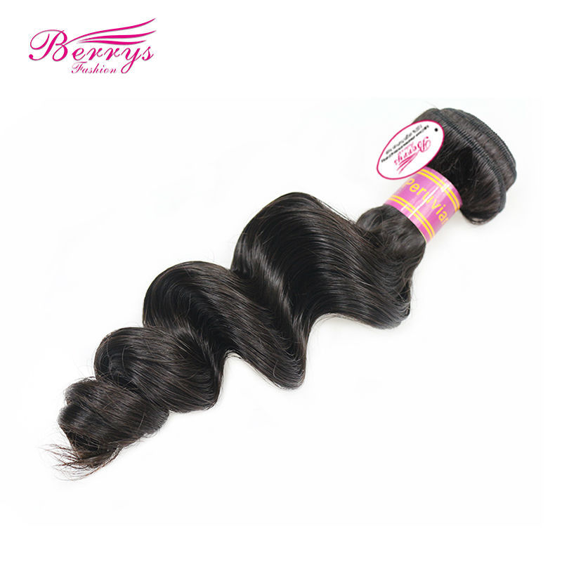 Peruvian Raw Hair Loose Wave 1pcs/100g/lot 100% Unprocessed Human Hair Berrys Fashion Hair