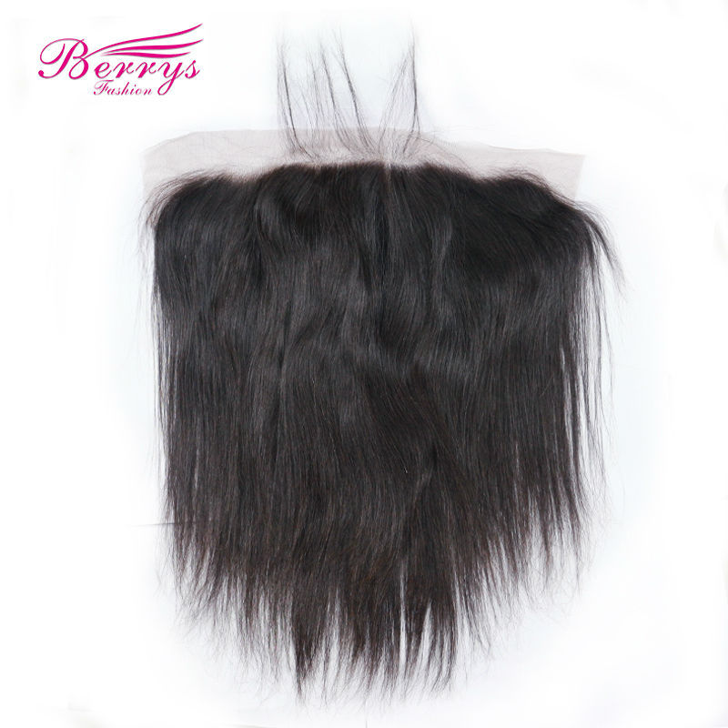 Brazilian Straight Human Hair 2 Bundles + Lace 13*4Frontal 100% Unprocessed Berrys Hair Product no Tnagle No Shedding