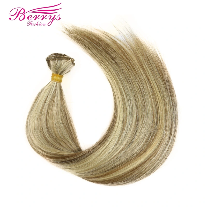 3 Pcs Berrys Fashion Hair Brazilian Straight 8#613 Color