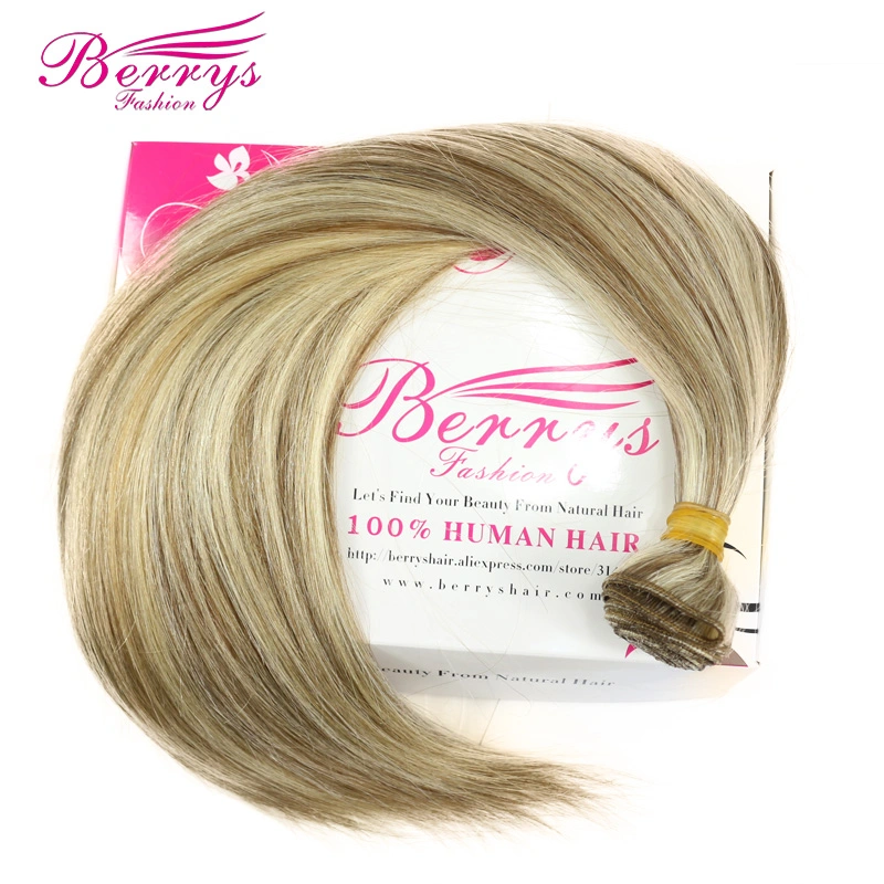 3 Pcs Berrys Fashion Hair Brazilian Straight 8#613 Color