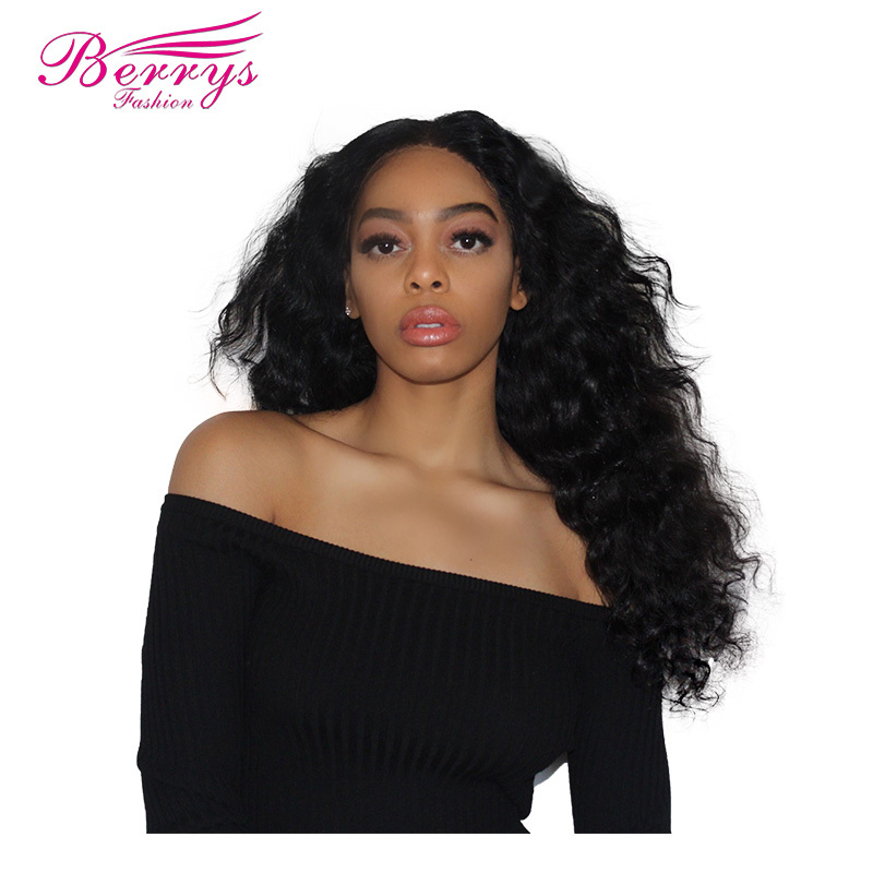 Loose Wave Remy human hair Machine double weft 1pcs/lot 10"-26" unprocessed hair Berrysfashion Hair