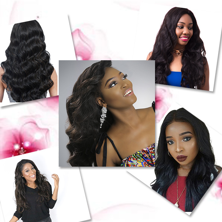 Pre-plucked Lace Frontal 13*4 with 3 pcs 100% Virgin Hair Body Wave Combodian bundles unprocessed Berrys Fashion Virgin Hair