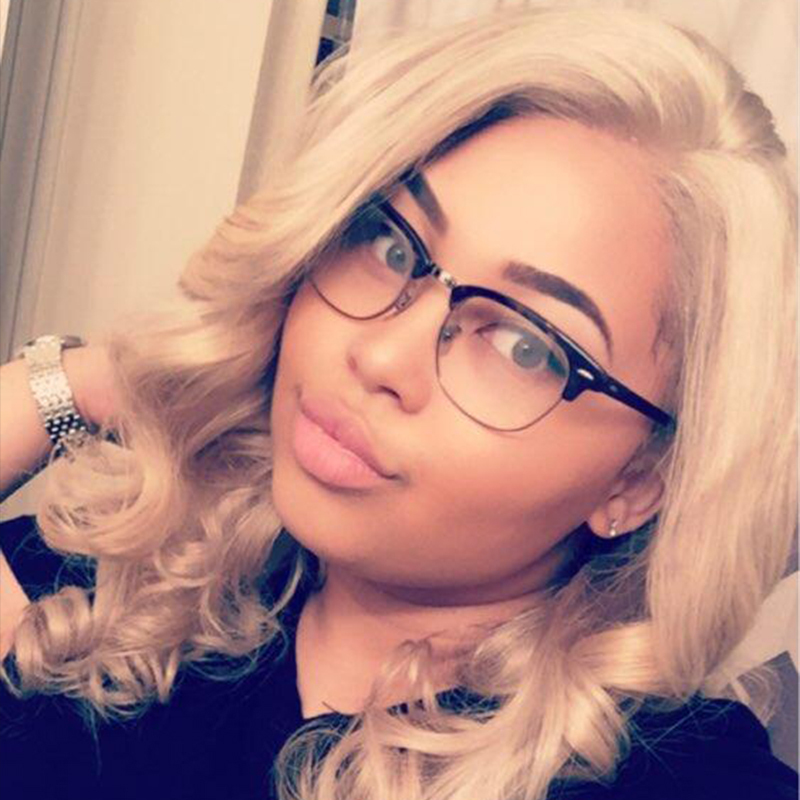 Hot Selling Berrys Fashion Hair 613 Blonde Full Lace Wig 130% Density Body Wave Texture with Bleached Knots Natural Hairline