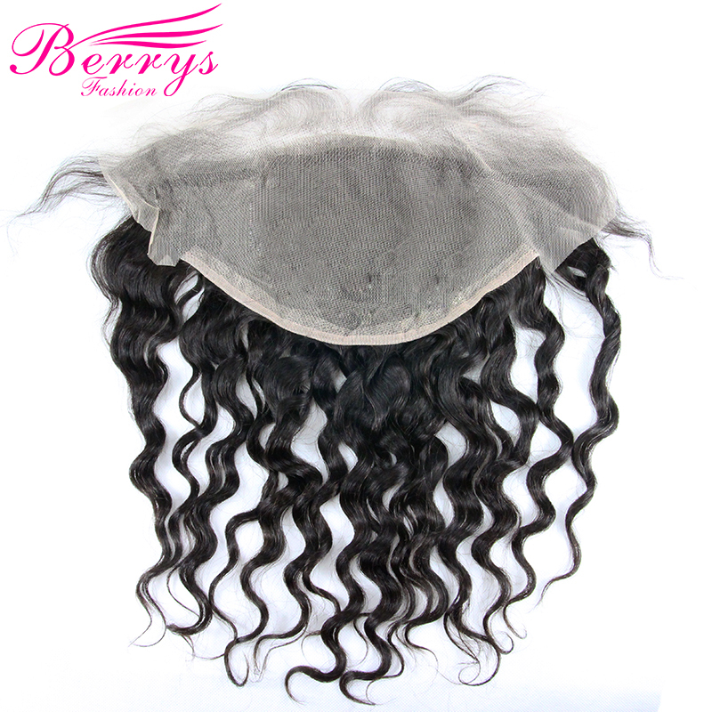 Transparent Loose Wave 13*6 Lace Frontal 100% Virgin Human Hair with Bleached Knots and Natural Hairline Berrys Fashion