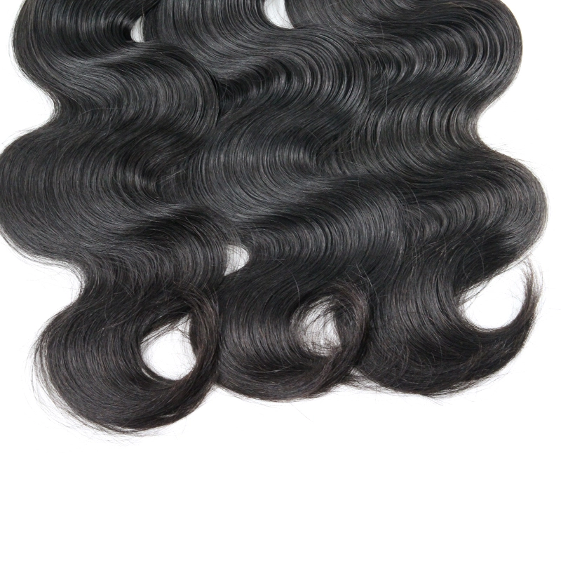 Body Wave Hair 3 Bundles &amp; 1 Closure4PCS/ Lot with Cheap Hair ,New Arrival Malaysian Hair 100% Virgin Human Hair, can Be Dyed