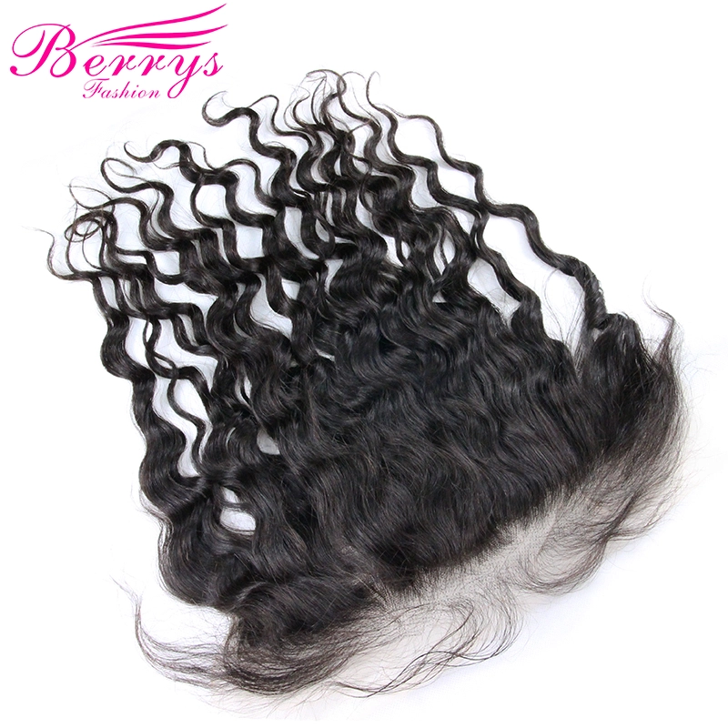 Transparent Loose Wave 13*6 Lace Frontal 100% Virgin Human Hair with Bleached Knots and Natural Hairline Berrys Fashion