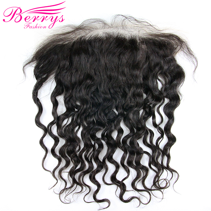 Transparent Loose Wave 13*6 Lace Frontal 100% Virgin Human Hair with Bleached Knots and Natural Hairline Berrys Fashion