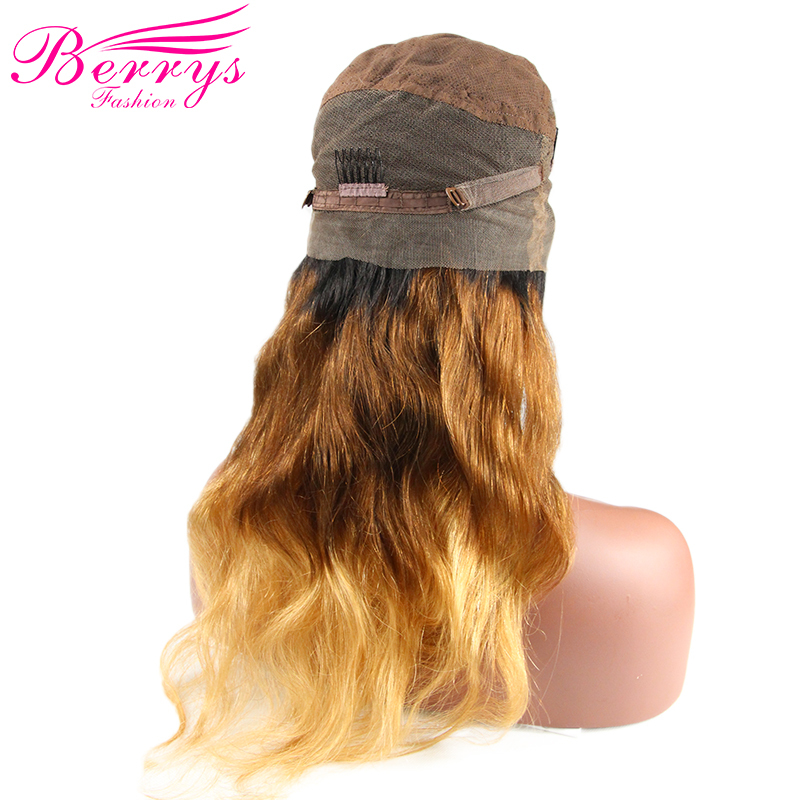 New Arrival Body Wave 3 colors, 1b#4#/27 Full Lace Wig 130% Density with Bleached Knots