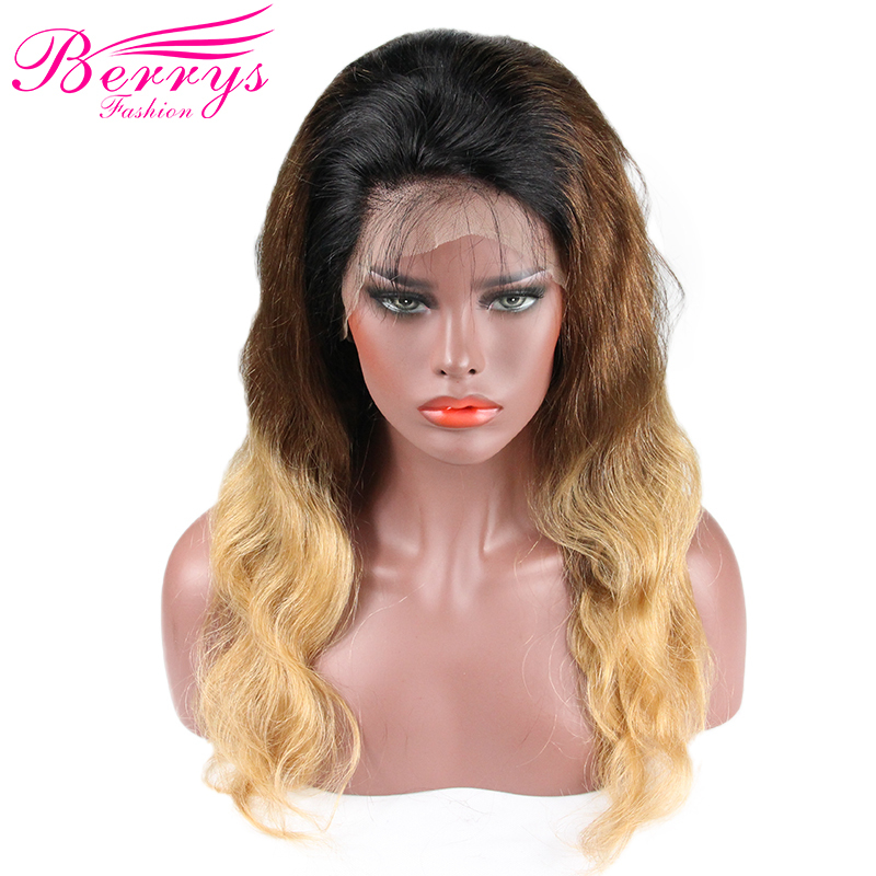 New Arrival Body Wave 3 colors, 1b#4#/27 Full Lace Wig 130% Density with Bleached Knots