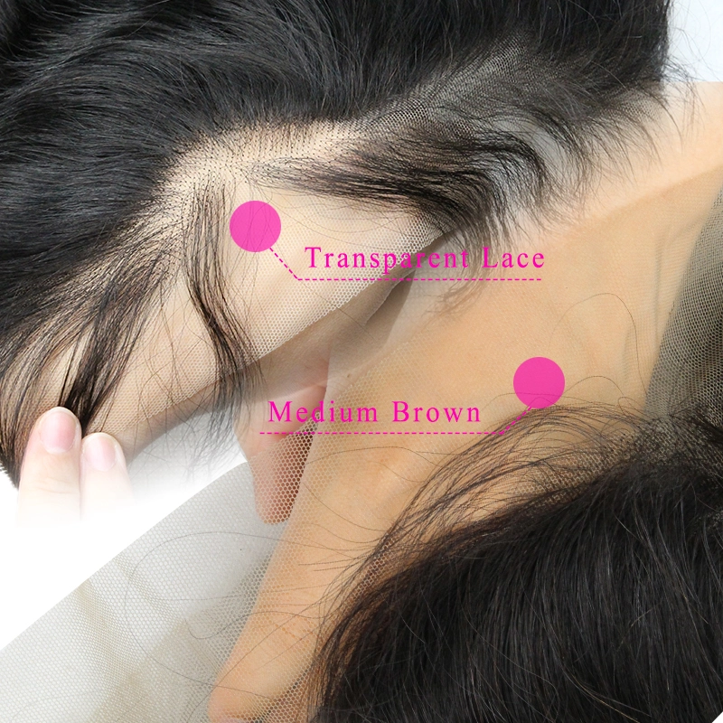 Transparent 360 22*4 Lace Frontal Body Wave Pre Plucked with Adjustable Strap Bleached Knots Virgin Hair  Berrys Fashion Hair