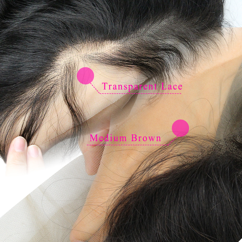 Transparent 360 22*4 Lace Frontal Body Wave Pre Plucked with Adjustable Strap Bleached Knots Virgin Hair  Berrys Fashion Hair