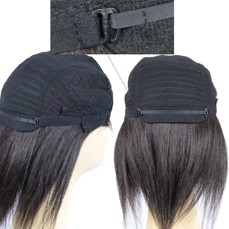 New Arrival 100% Virgin Human Hair Kinky Straight 4*4 Lace Closure Wig Berrys Fashion Hair