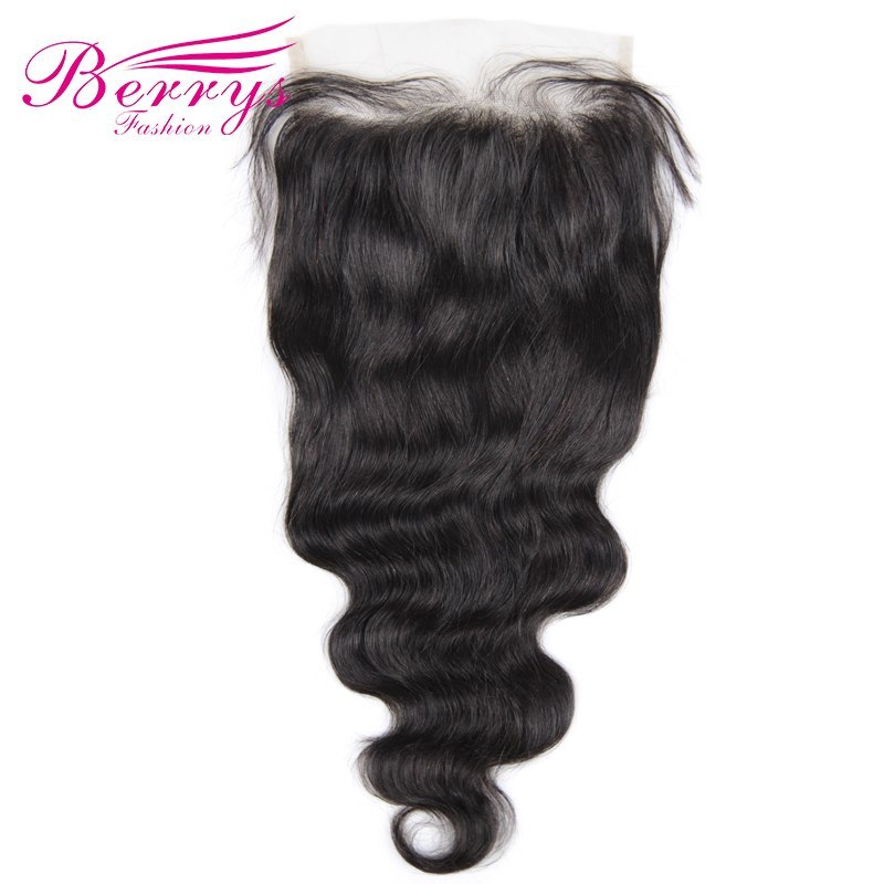 7*7 Lace Closure Body Wave Brazilian Virgin Hair Pre plucked Closure Unprocessed 100% Virgin Human Hair Extensions Berrys Fashion