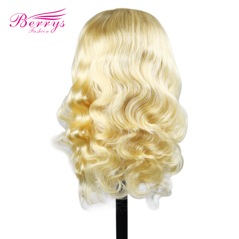 Body Wave Blonde 4x4 Lace Closure Human Hair Wigs For Women Pre Plucked Brazilian Virgin Hair Wigs Bleached Knots Baby Hair Piano#613