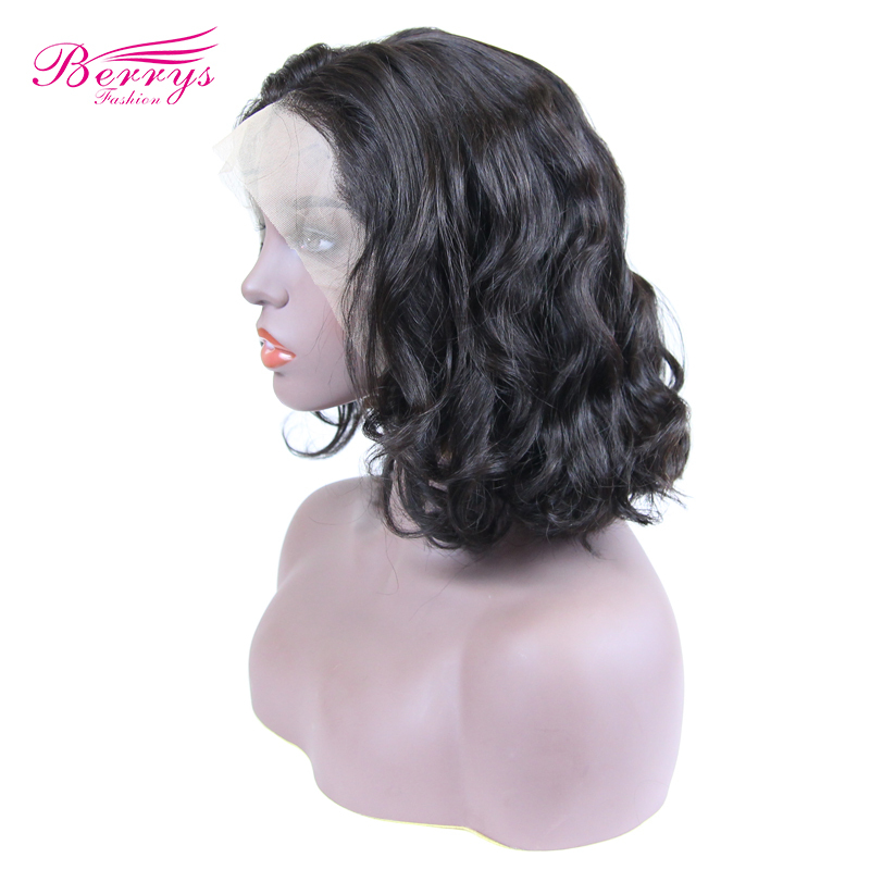 Berrys Fashion Hair Curly Hair Lace Pixie Cut Wigs 100% Human Hair  Frontal Lace Wig