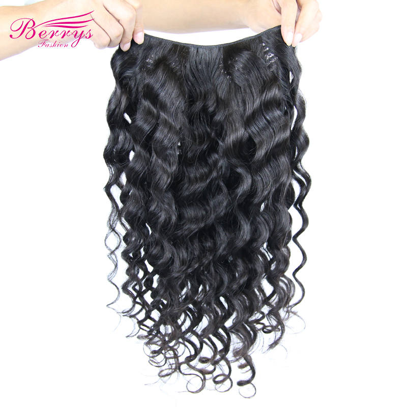 U Part Wigs Loose body Wave Brazilian Virgin Hair  Unprocessed 100% Virgin Human Hair Extensions Berrys Fashion