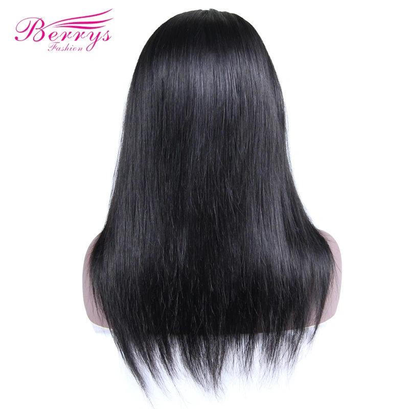 Remy Hair Lace Front Wigs 13x4 straight/body wave hair 10-30 inch 150% density with Bleached Knots and Natural Hairline Berrys Fashion