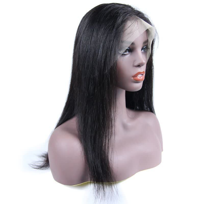 HD/Transparent Lace 13*4 Frontal Wigs Yellow Band 100% Virgin Hair Straight Hair Wigs 10-40inch Berrys Fashion Hair