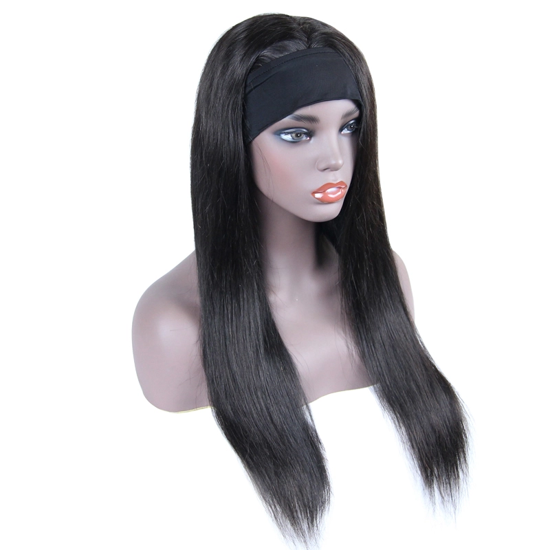 Berrys Fashion New Arrival Headband wig Brazilian Straight 100% Human hair 16-20 Natural Hairline