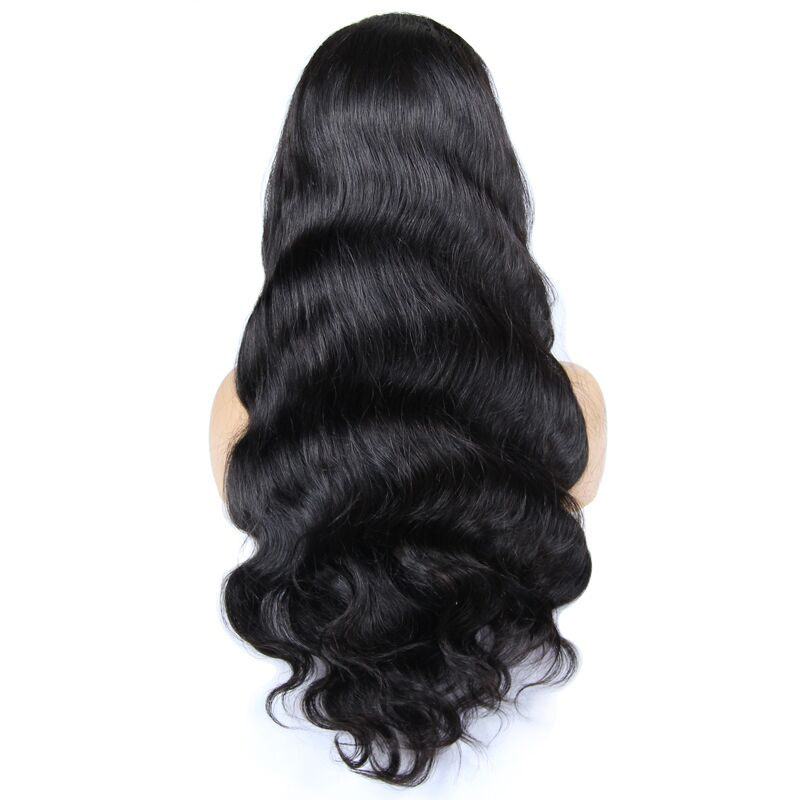 HD/Transparent Lace 13*4 Frontal Wigs Yellow Band 100% Virgin Hair Body Wave Hair Wigs 10-40inch Berrys Fashion Hair