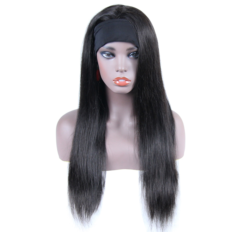 Berrys Fashion New Arrival Headband wig Brazilian Straight 100% Human hair 16-20 Natural Hairline