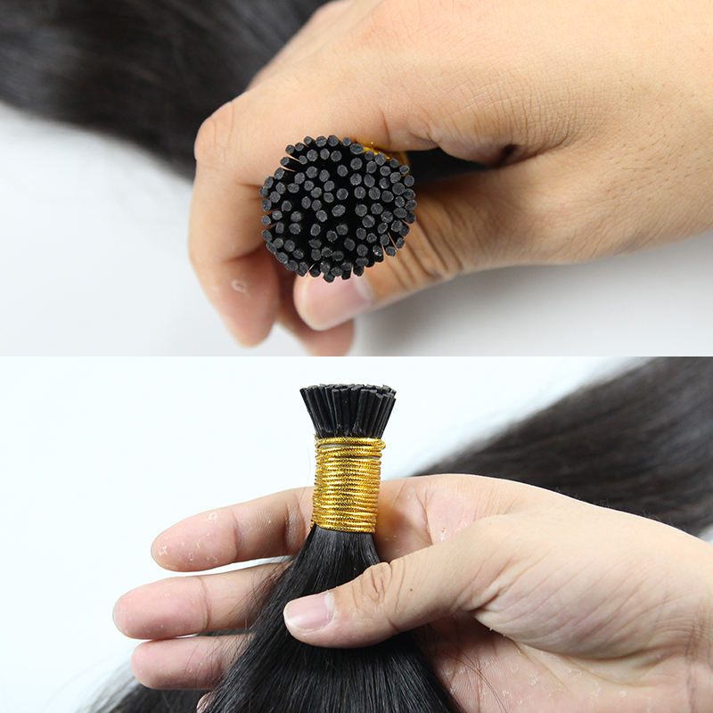 hair exetension itip hair 100% virgin hair exetenstions 50pcs(50g)