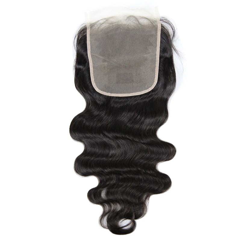 New Arrival Lace closure 6* 6 Brazilian Body Wave 100% Human hair 10-20 Natural Hairline Berrys Fashion