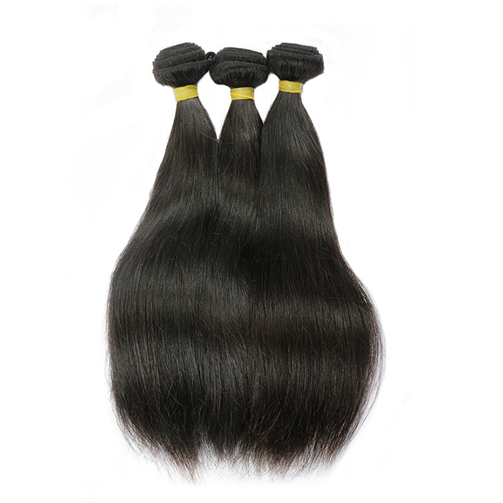 Sliver Band 100% Remy Human Hair Brazilian Straight Hair Very Soft No Tangle No Shedding 3pcs/lot
