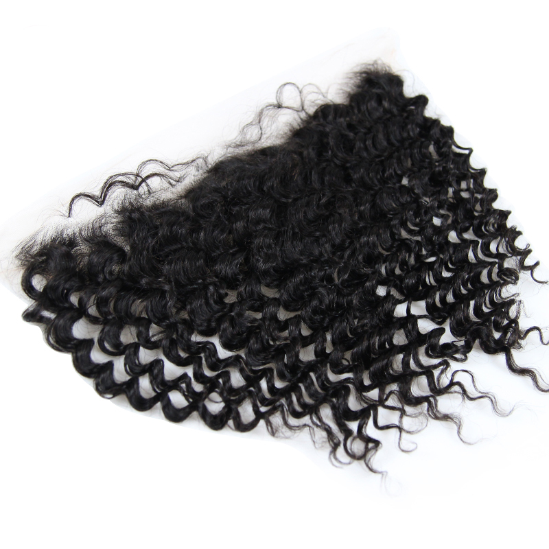 HD Lace Frontal New Arrivals Deep Wave 13*4 Lace Frontal Brazilian Deep wave Hair Extensions with Baby Hair Bleached Knots Berrys Fashion