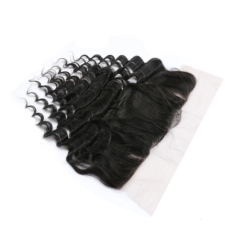 Berrys Fashion Hair Loose Wave 2 Bundles + 1 Frontal,100% Virgin Human Hair with Bleacked Knots,No Tangle No Shedding