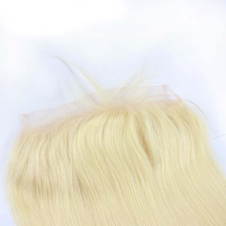 #613 Blonde 13*4 HD Lace Frontal Straight Virgin Human Hair can be Dyed to any Colors Berrys Fashion