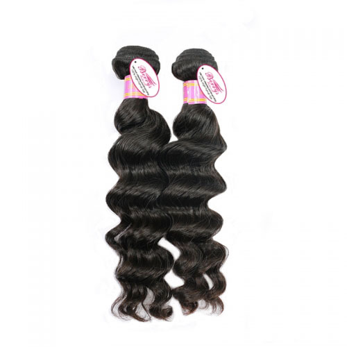 Loose Wave Human Hair 2 Bundles + Lace Frontal 13*6 Virgin Hair 2 pcs with 1pc Top Lace Frontal Unprocessed Berrys Hair Product