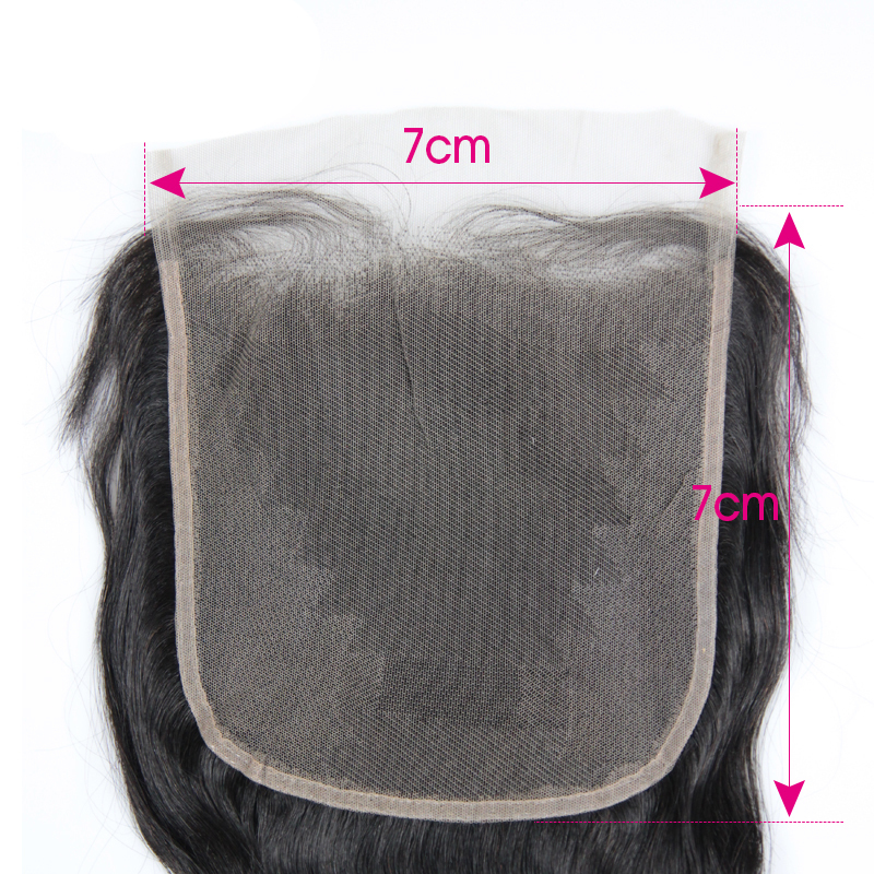7*7 Lace Closure Loose Wave Brazilian Virgin Hair Pre Plucked Closure Unprocessed 100% Virgin Human Hair Extensions Berrys Fashion